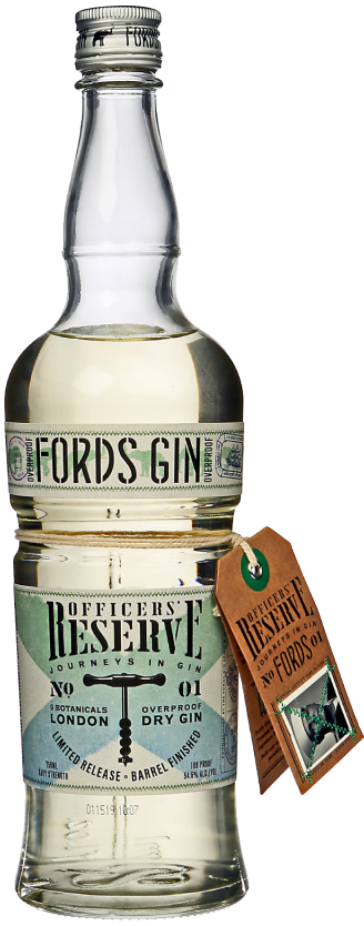 Fords Gin Officer's Reserve bottle